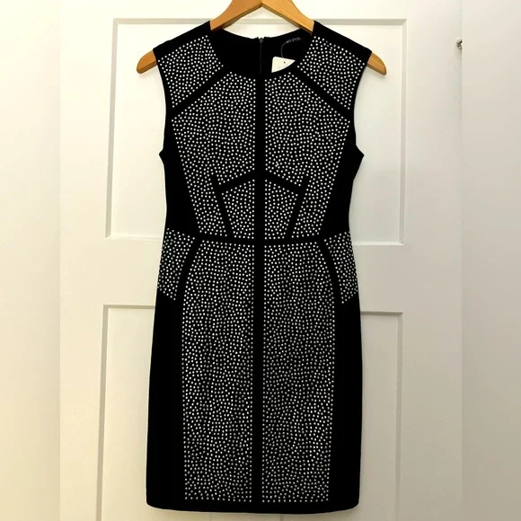 Brand New Womens Medium Black Dress With Silver Beads. | Color: Black/Silver | Size: M | Julant925's Closet Brand New Womens Medium Black Dress With Silver Beads. | Color: Black/Silver | Size: M | Julant925's Closet